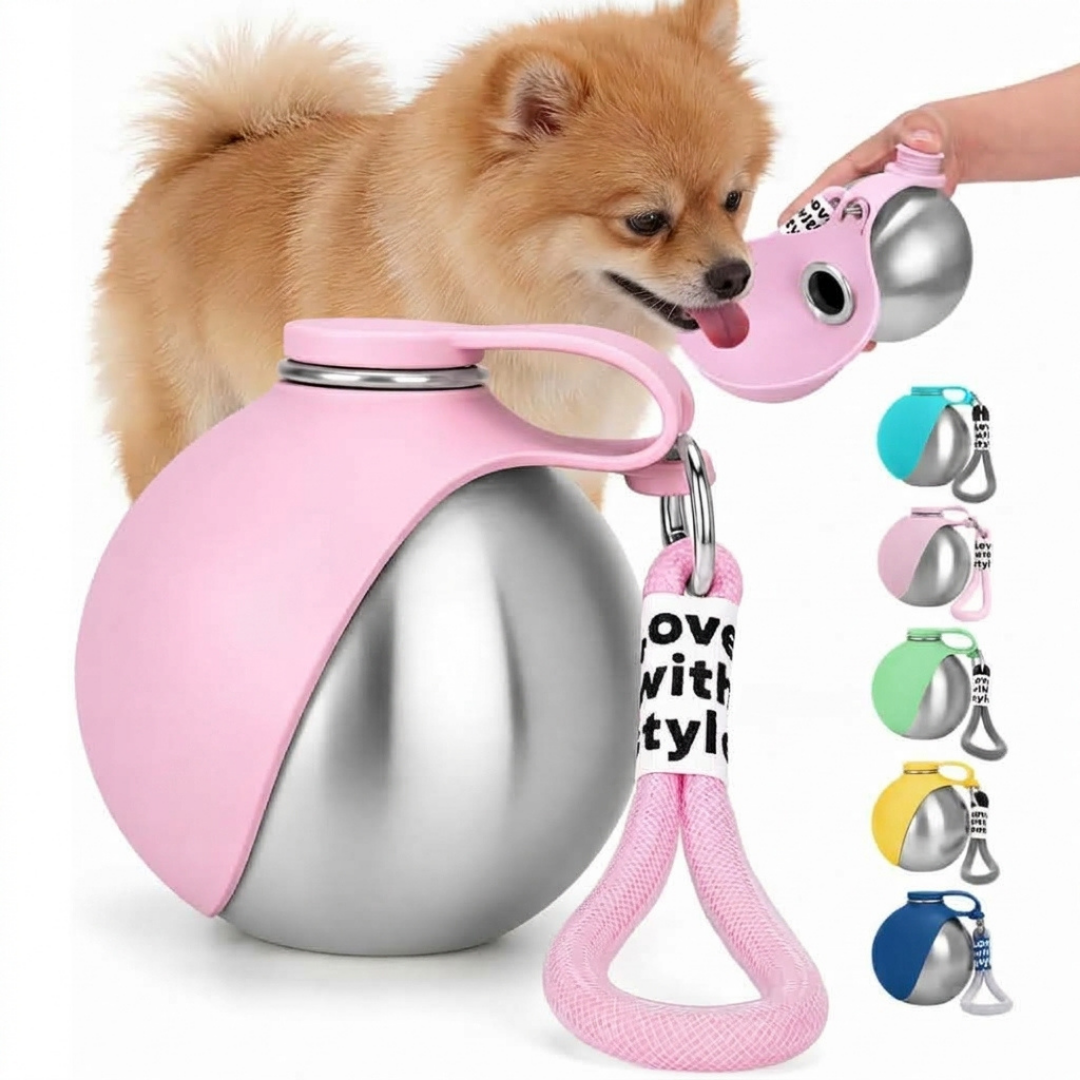 Botella de agua Portatil para Mascotas